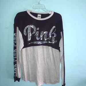 Victorias Secret Pink Long Sleeve Shirt